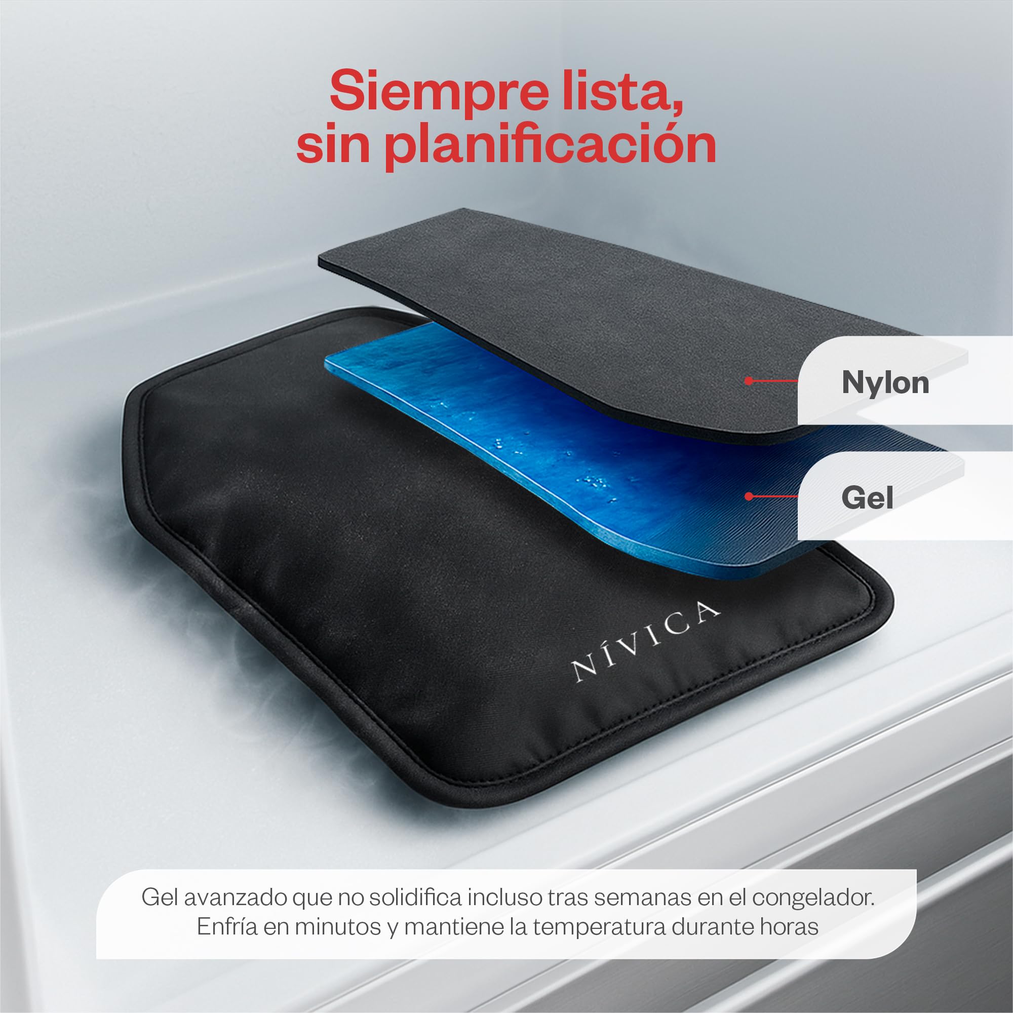 Funda Enfriadora Para Botellas, Enfriador de Botellas de Vino con Guía Digital, Nylon Impermeable y Banda Inferior Anticaída, Ajuste Universal, Con Gel Enfriador Duradero, Apta Cava y Cerveza, 23x16cm