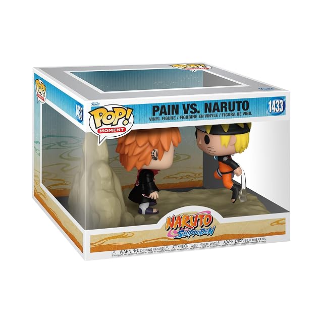 Funko Pop! Moment: Naruto Uzumaki - Pain V Naruto Uzumaki - Figura de Vinilo Coleccionable - Anime Fans