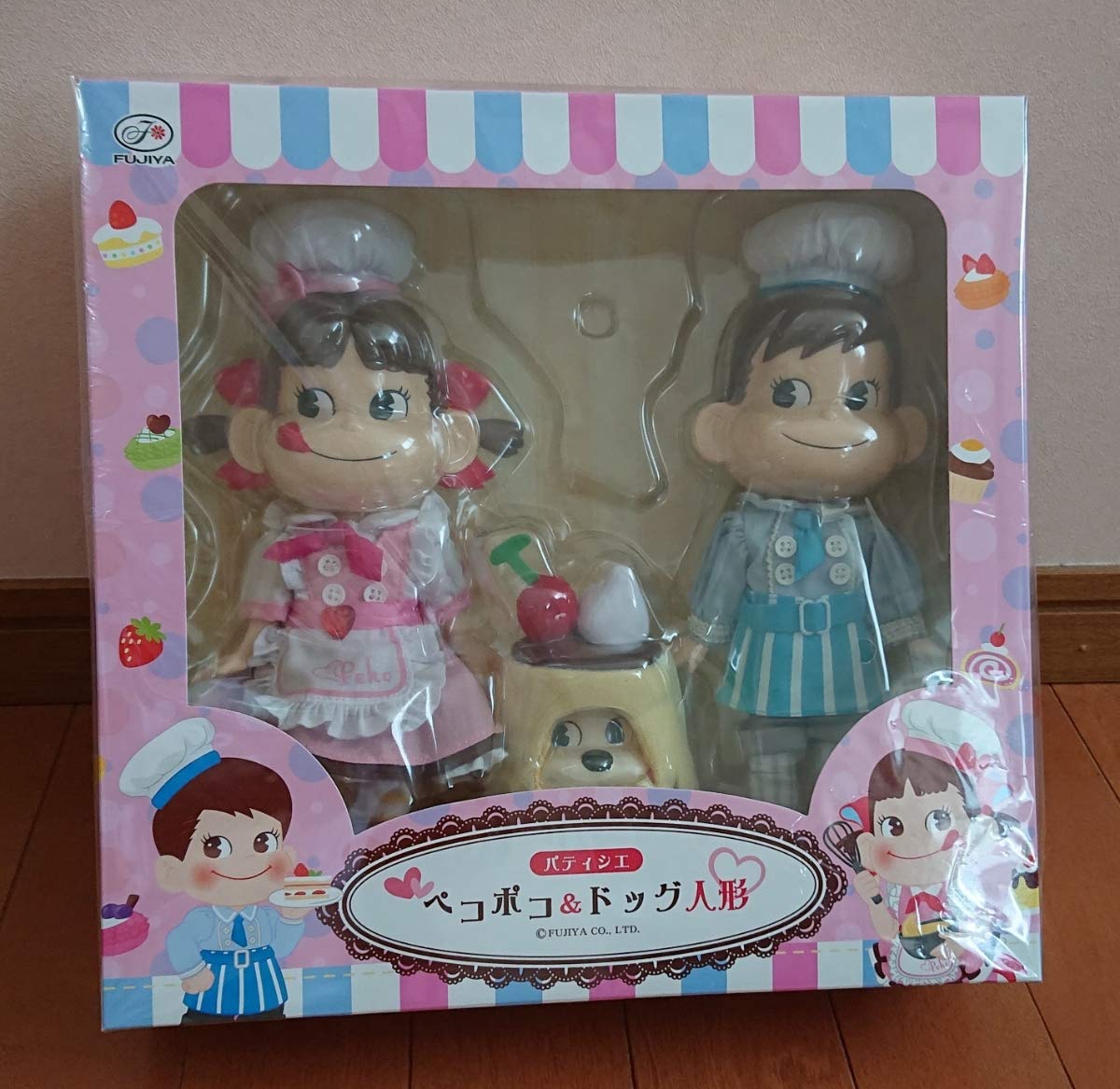 パティシエペコポコ&ドッグ人形　ペコちゃん人形 Amazon | 不二家 ペコちゃん 歴代ビスクドールコレクション 60
