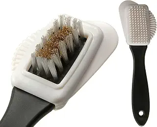 (1 Pack, Regular Care [Fine Suede & Nubuck]) - Shoeslulu Regular Care Fine Suede & Nubuck 4 Ways Leather Brush Cleaner (1 Pack, Regular Care [Fine Suede & Nubuck])