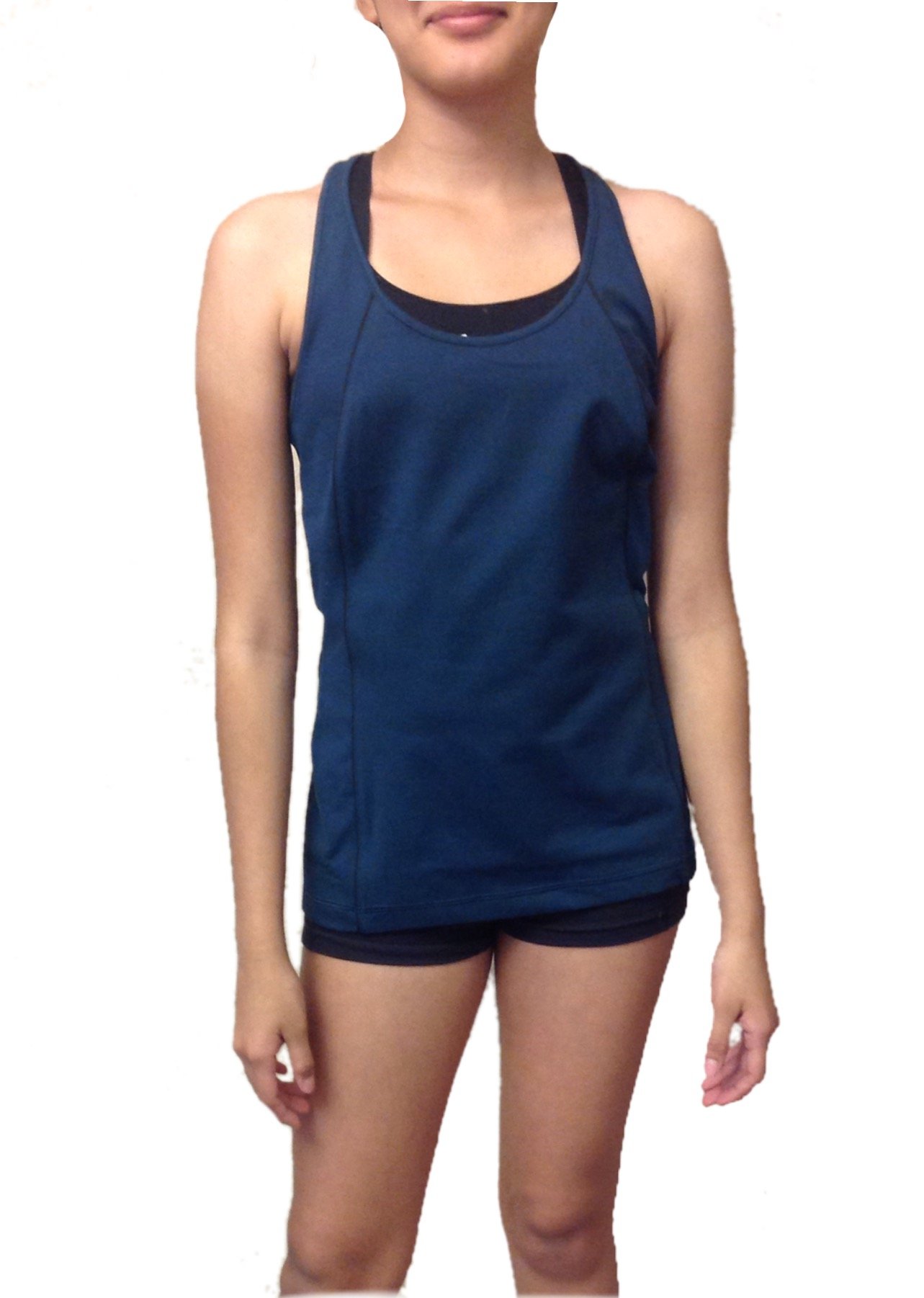 Haut de sport Under Armour Studio Lux premium vert batik en taille M - 5