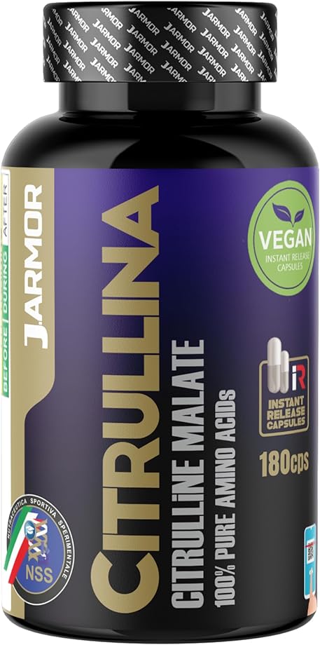 Integratore citrullina malato 180 capsule j.armor citrullina180