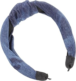 minkissy 5pcs denim headband bow headbands for girls hair bands for women's hair headband wide hairband scrunchies for women knot girl hairband Women Headdress Denim Knotted Headband