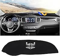 Vista 35 de CARTIST Funda para salpicadero Compatible con Kia Soul 2014-2019 Accesorios Funda para salpicadero Alfombrilla antideslizante y antirreflejos