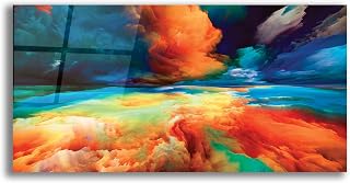 Epic Art 'Emotional Anger' by Epic Portfolio, Acrylic Glass Wall Art, 24"x12"