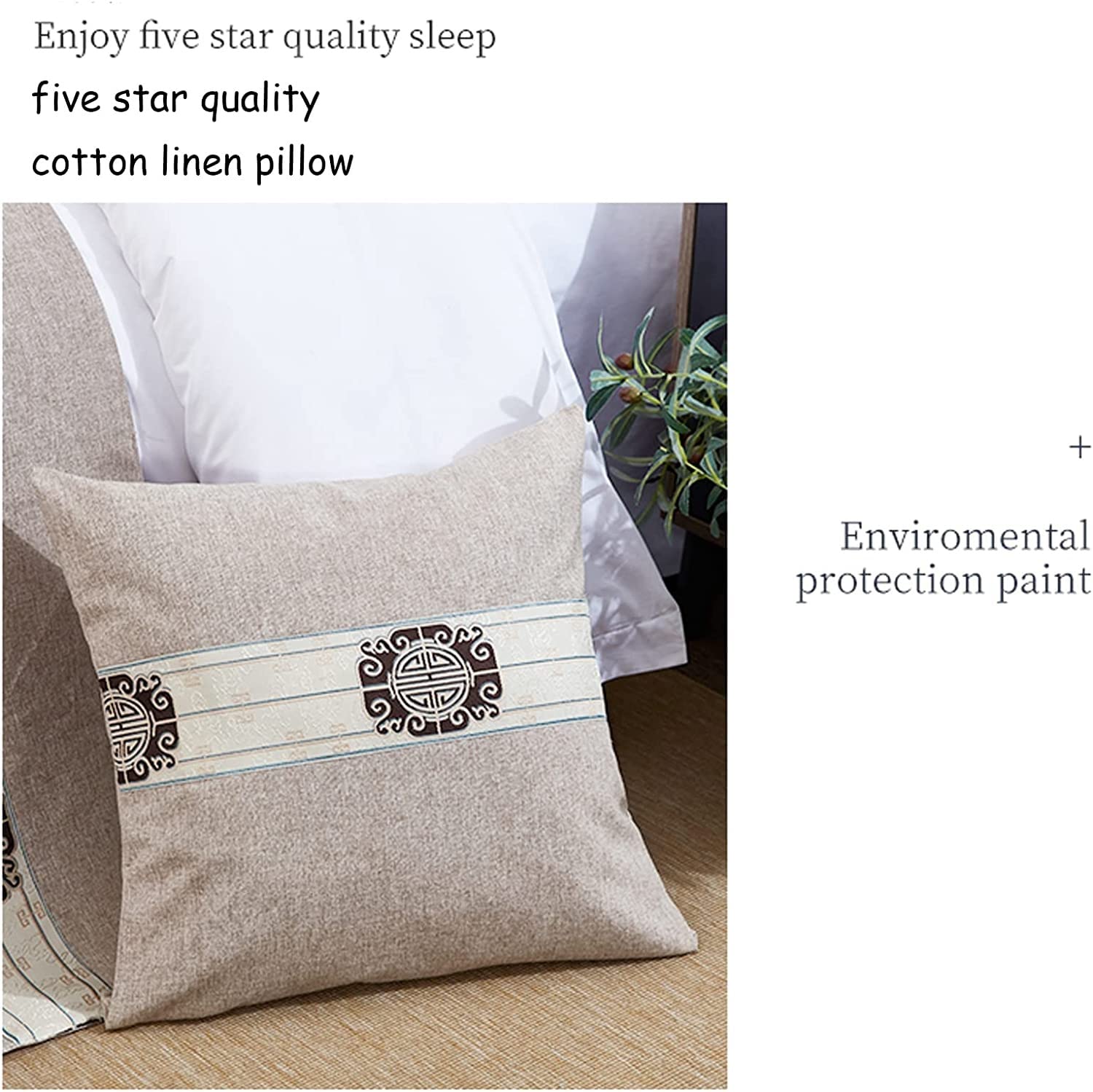 Modern Runner Per Letto A Tinta Unita - Sciarpa Decorativa In Cotone Poliestere 50x240 Cm, Copriletto Per Letto Matrimoniale, Antisbiadimento - 3