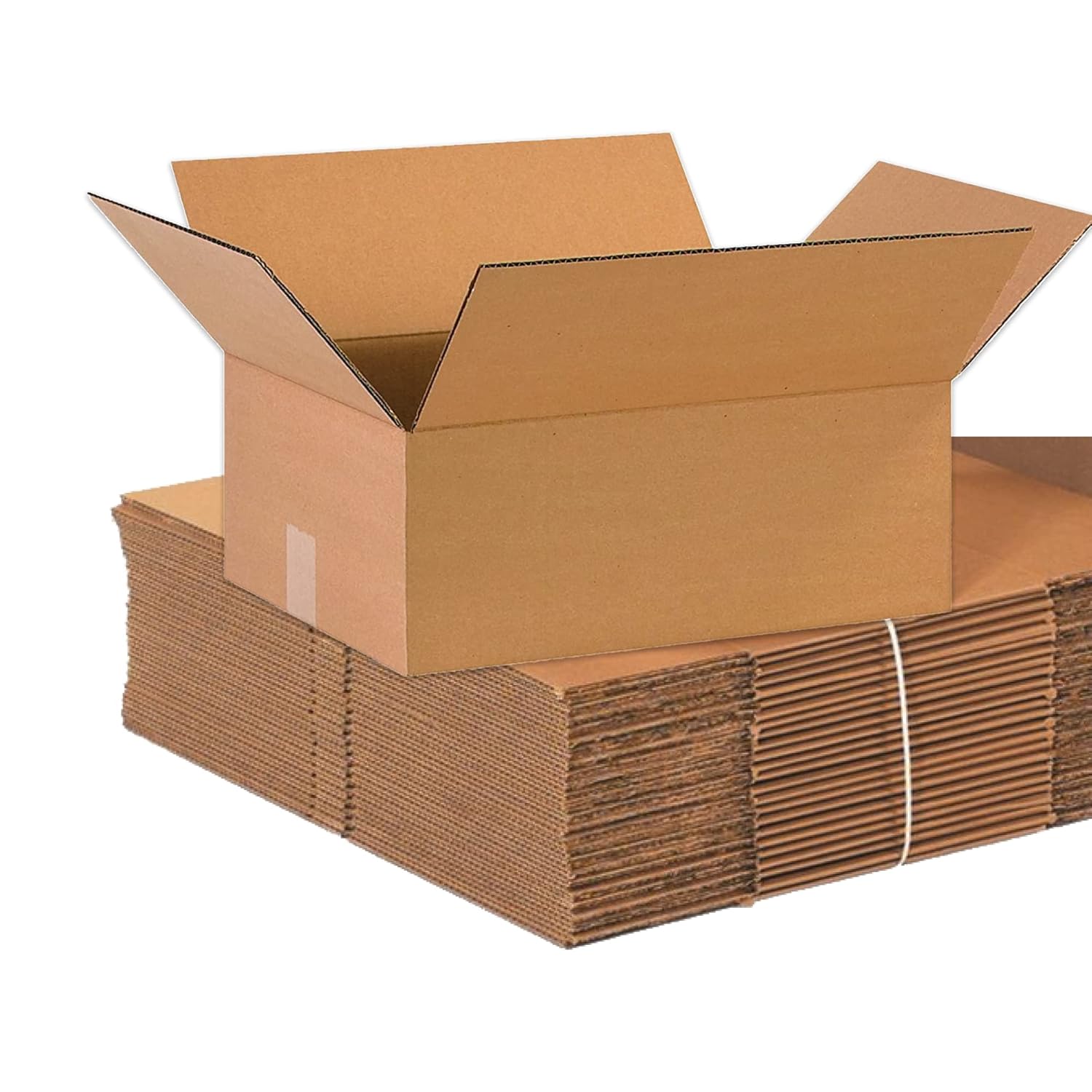BOX USA 16 x 12 x 6 Corrugated Cardboard Boxes, Flat 16L x 12W x 6H, Pack of 75 | Shipping, Packaging, Moving, Storage Box for Home or Business, Strong Wholesale Bulk Boxes