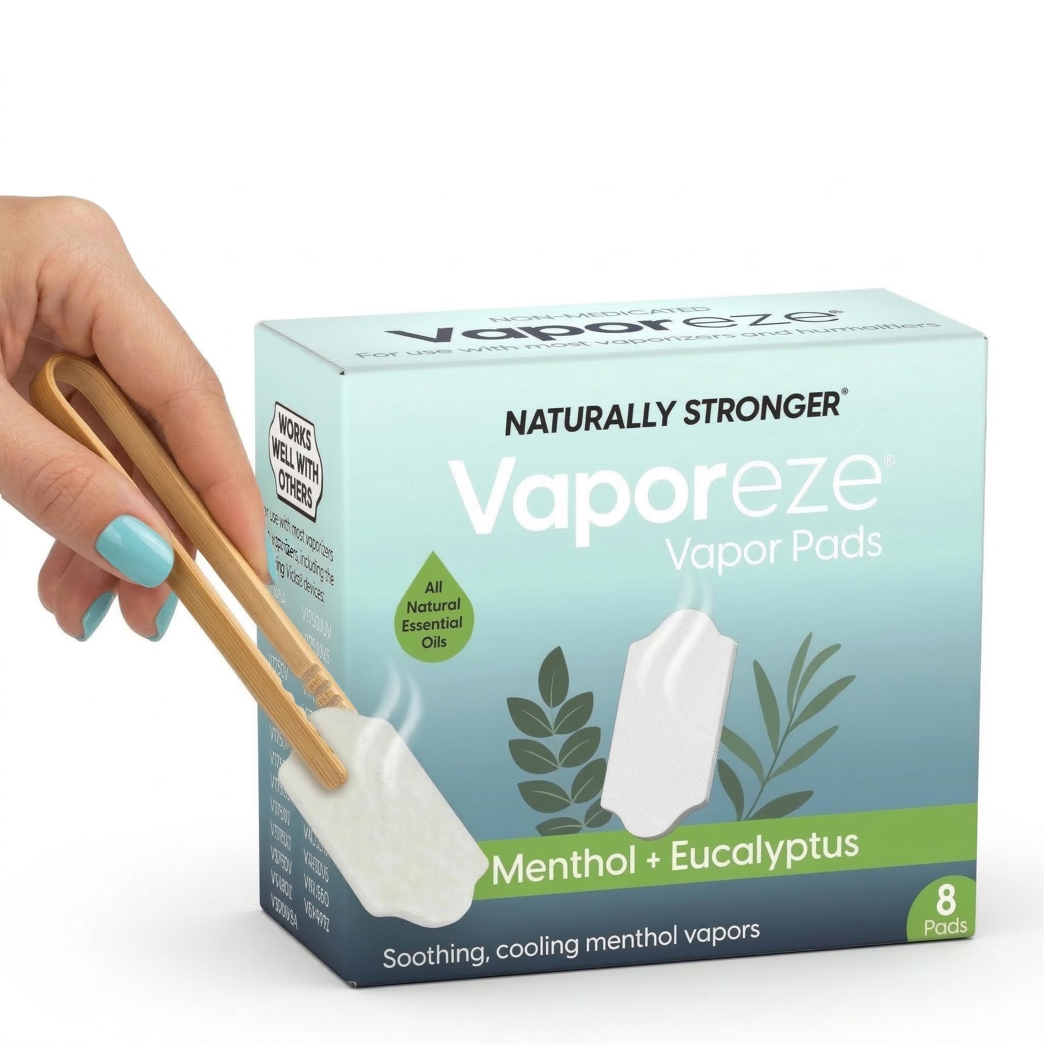 Amazon.com: Vaporeze Vapor Pads, Soothing All Natural Eucalyptus +