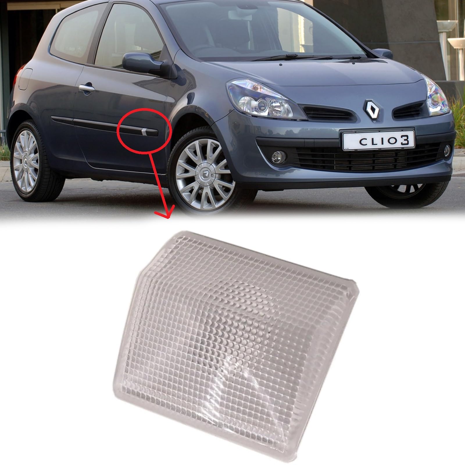 Clignotant Clio 1 FINAO AUTOPARTS Clignotant Latéral Blanc - Compatible Renault Clio 3 - Qualité OEM Clignotant Latéral Renault Clio 3 Clignotant Clio 1 FINAO AUTOPARTS Clignotant Latéral Blanc - Compatible Renault Clio 3 - Qualité OEM Clignotant Latéral Renault Clio 3