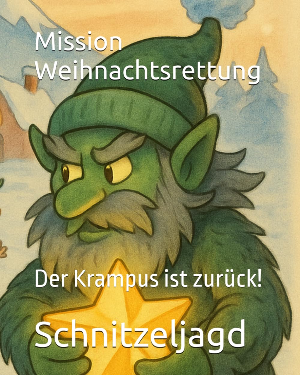 Schnitzeljagd Advent oder Weihnachten: Mission Weihnachtsrettung Komplett Set drinnen und draußen Kinder 6 - 10 Jahre Gruppen Freunde Familie ... Geburtstage Kinder 6 - 12 Jahre Komplett Set)