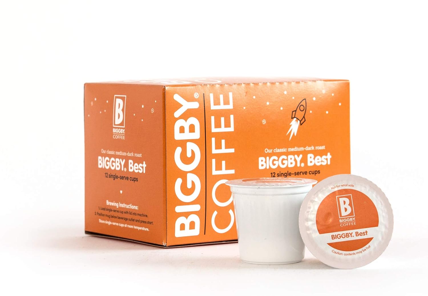 Medium Roast Single Serve Coffee by BIGGBY Coffee 12