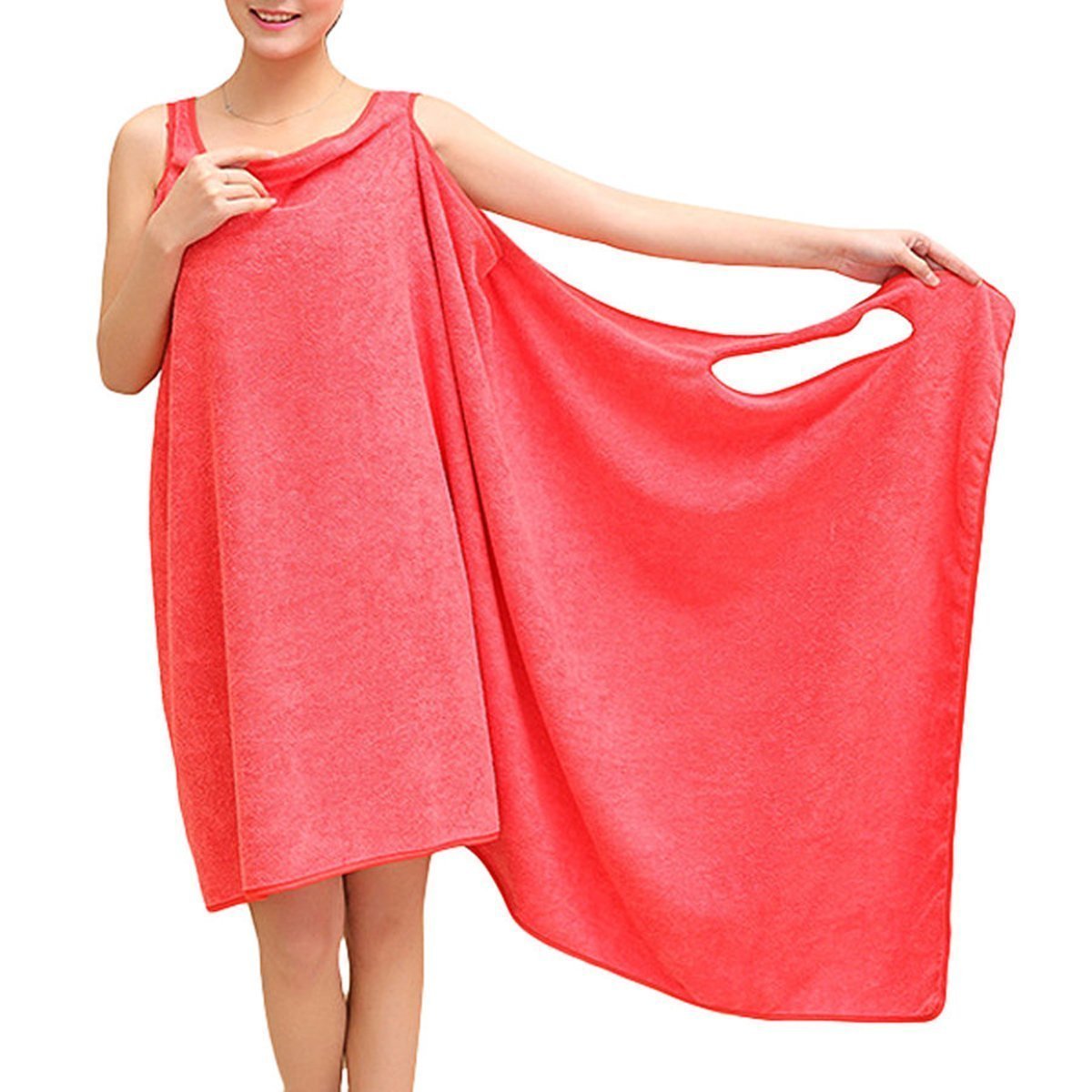 Supreme Mall Womens Microfiber Wearable Fast Drying Magic Bath