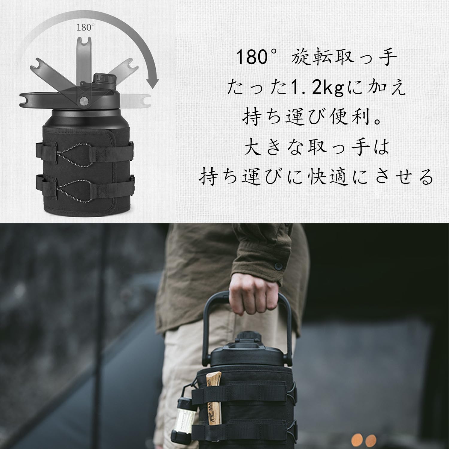 ネイチャーハイク　ステンレス真空ボトル2.5L ネイチャーハイク ステンレス真空ボトル2.5L バーベキュー・調理用品