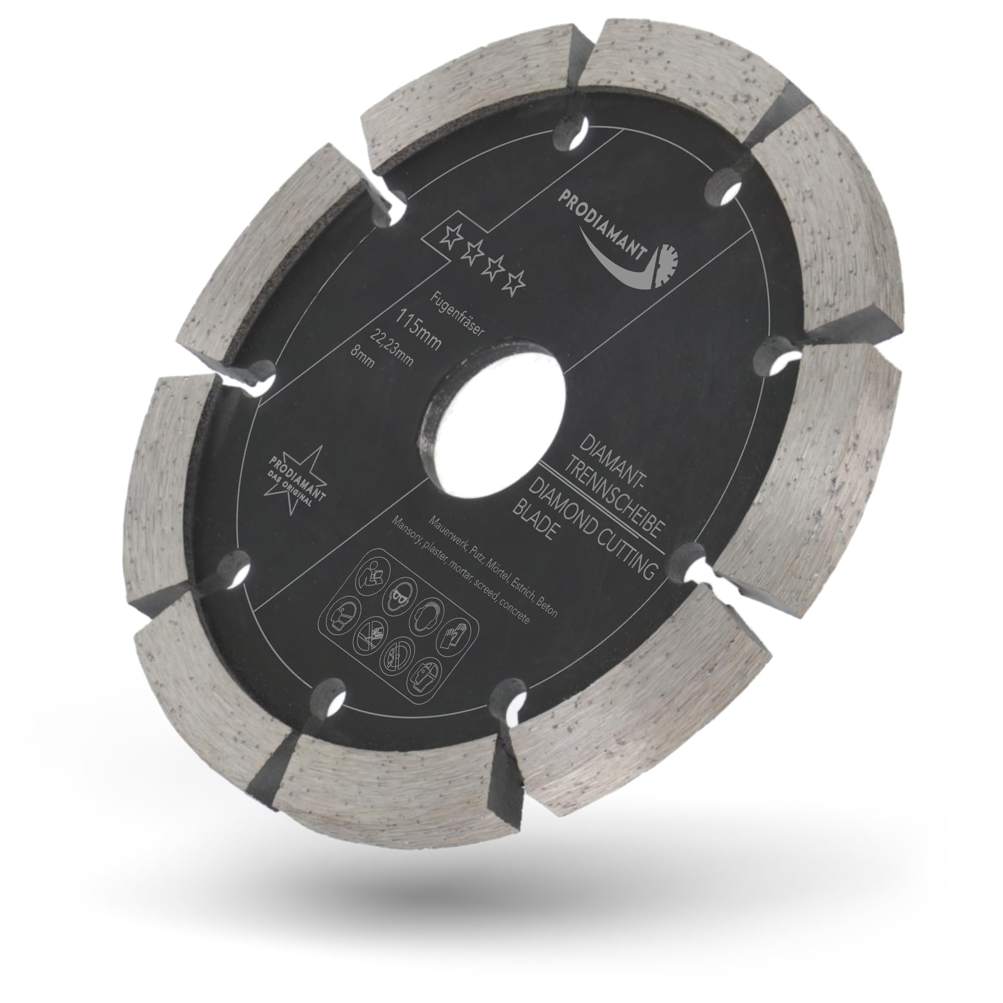 Disque Diamant PRODIAMANT 250 Mm X 25,4 Mm - Supersoft Pour Carrelage Fin - Coupe à L'Eau Et à Sec