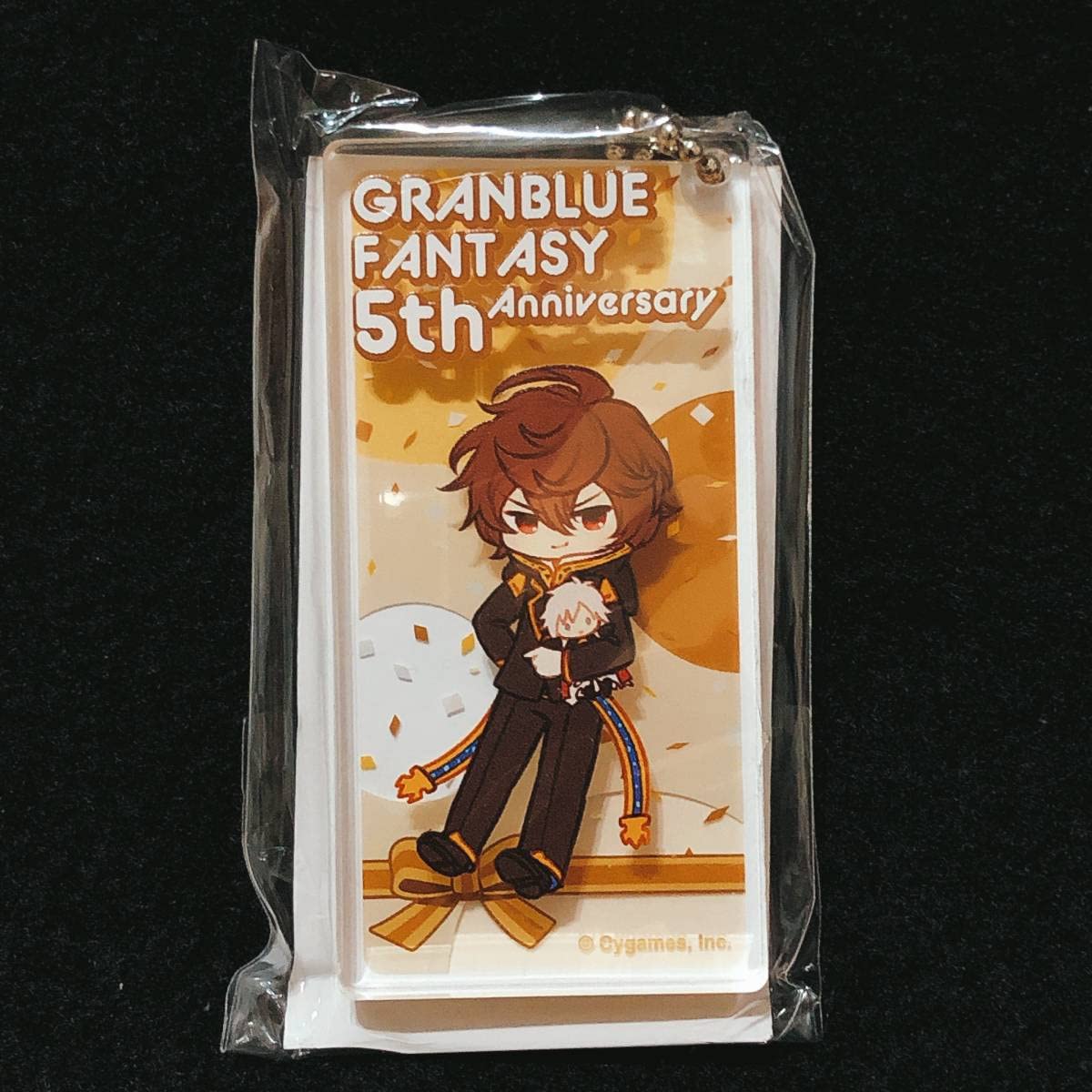 Amazon.co.jp: グラブル 5周年記念 ドミノ型アクリルストラップ