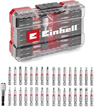 Orijinal Einhell M-CASE 33 Parça Uç Seti (S2 çelikten yapılmış 50 mm uçlara sahip akülü vidalamalar ve elektrikli matkaplar için,hızlı değiştirilebilir uç tutucu, saklama kutusu) - 49118903