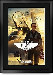 HWC Trading FR A3 Top Gun 2 Maverick Tom Cruise Los Regalos Imprimieron El Cartel Firmaron La Imagen Del Autógrafo Para Lo…