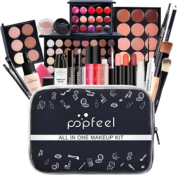 Makeup Set All-in-One Make up Kit Full Gift Set for Women | Professional Multi-purpose Essential Starter Kit Carry Lipstick Lip Gloss Eyeshadow Face Concealer Blush Brush Cosmetic Palette #8