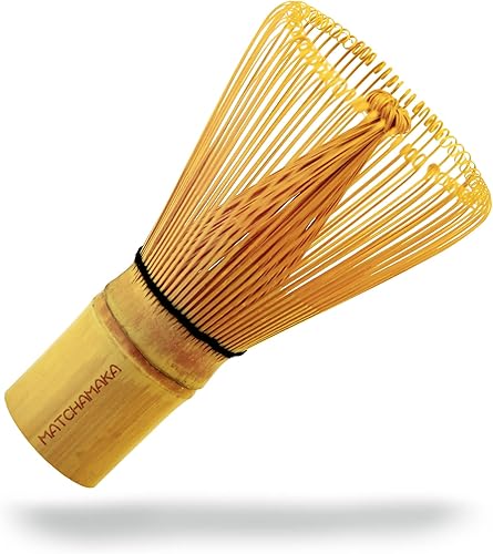 Miniatura 8 de Batidor de té verde matcha prémium  100 puntas  MATCHAMAKA tradicional japonés de bambú matcha  té verde, leche matcha, polvo ceremonial matcha, té