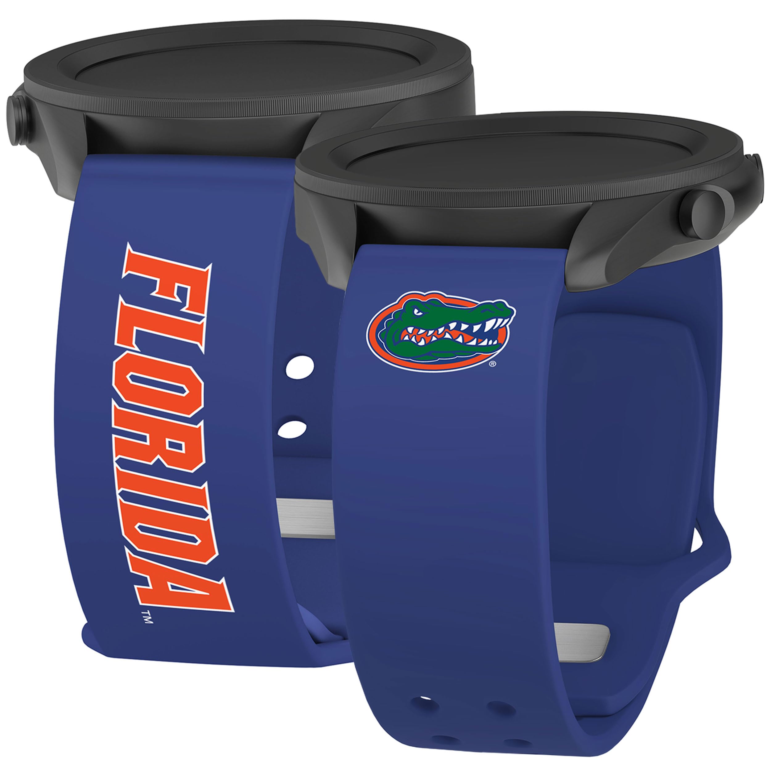 Affinity Bands Florida Gators Iconic Edition HD Watch Band Compatible with Samsung, Garmin, Fossil, and More (20mm Long)