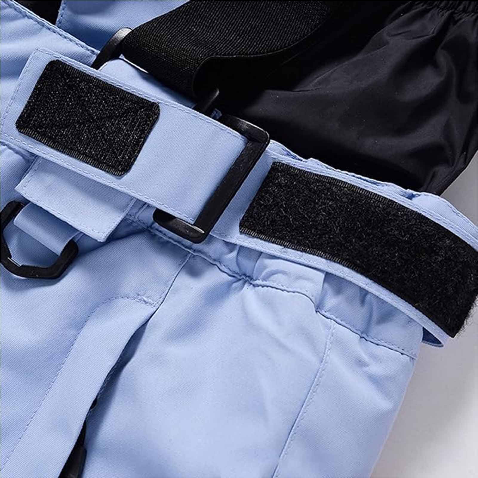 Genérico Chaqueta de Esquí para Hombre y Pantalones Conjunto Impermeable de Montaña Chaqueta de Esquí Traje de Snowboard Impermeable Chaqueta de Nieve para Invierno Resistente