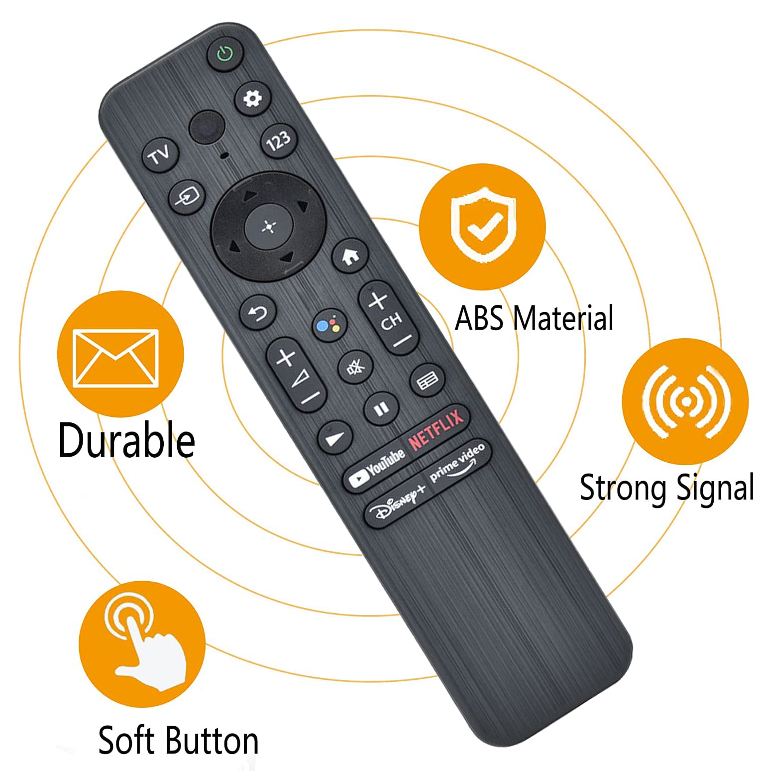 ALLIMITY RMT-TX450E Mandos A Distancia Aplicable A Sony Bravia TV XR-55X90L XR-65X95L XR-83A80L XR-55A80L A8OL RMT-TX450E XR-75X95L FWD-50X80L FWD-75X80L FWD-55X80L FWD-75X95L FWD-77A80L