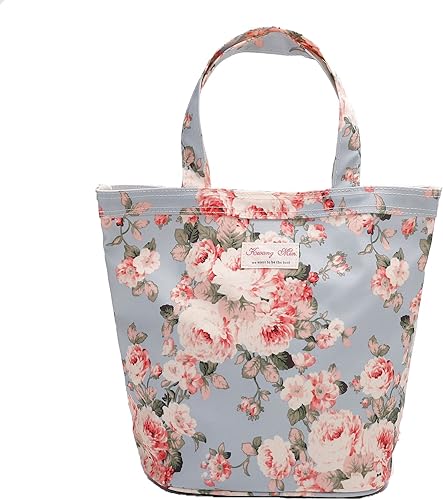 Kwang Min Floral Penoy - Organizador de malla para ducha de playa, secado al aire, tela a prueba de agua, ligero, fácil de limpiar, organizador de