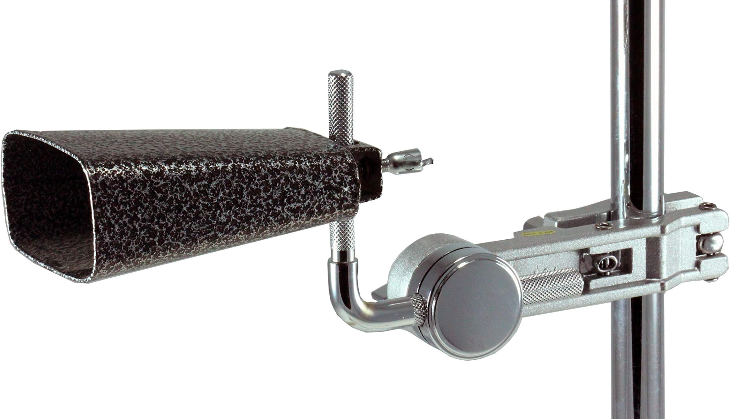 CBM-1000 - Cowbell Mount with L-Rod - Adjustable Length & Angle Drum Clamp