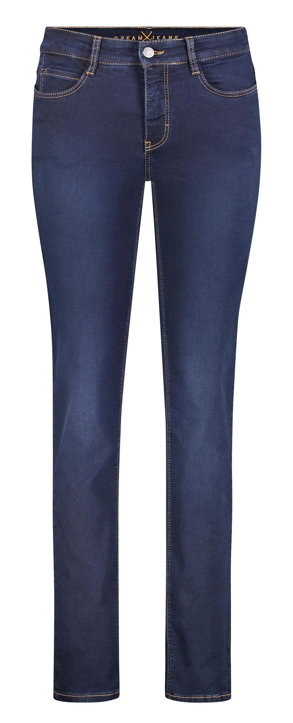 MAC Women's Dream Straight Straight Jeans, Blau (Dark Washed D826), W36/L34 (Manufacturer Size: W36/L34)