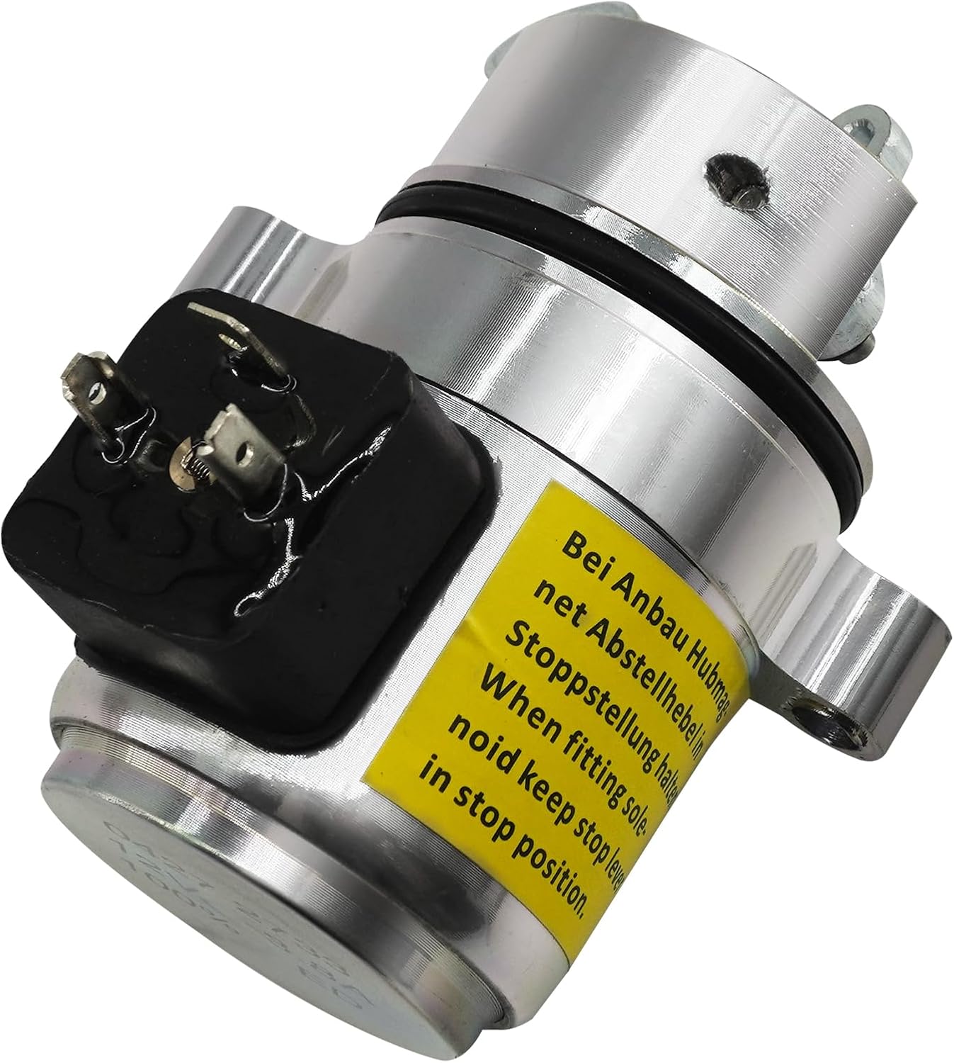 12V Fuel Shut Off Solenoid 04170534R Compatible with Bobcat Skid Steer Loader 863 864 873 874 S250 T200 A300, Compatible with Deutz BF4M1011F