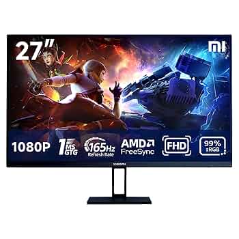 Xiaomi 27インチ FHD モニター 100Hz Amazon.com: Xiaomi A27i 27 inch Monitor, 100Hz high Refresh