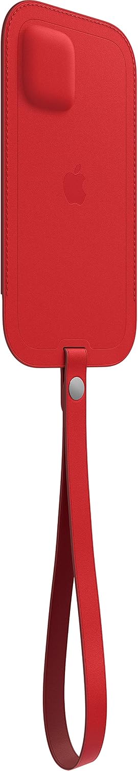 Apple iPhone 12 Pro Max Leather Sleeve with MagSafe - (Product) RED