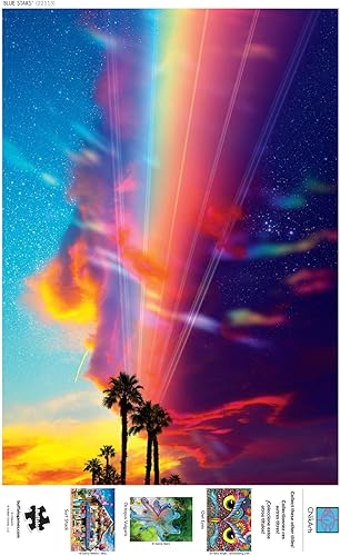 Miniatura 5 de Buffalo Games - Estrellas azules - Rompecabezas de 300 piezas para adultos -Rompecabezas desafiante perfecto para noches de juego - El tamaño final