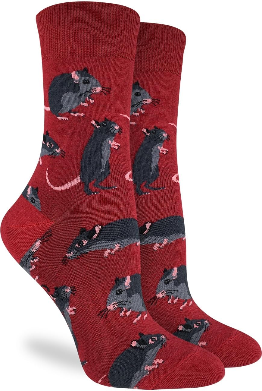 Cows in a Field Cotton Crew Socks by Good Luck Sock