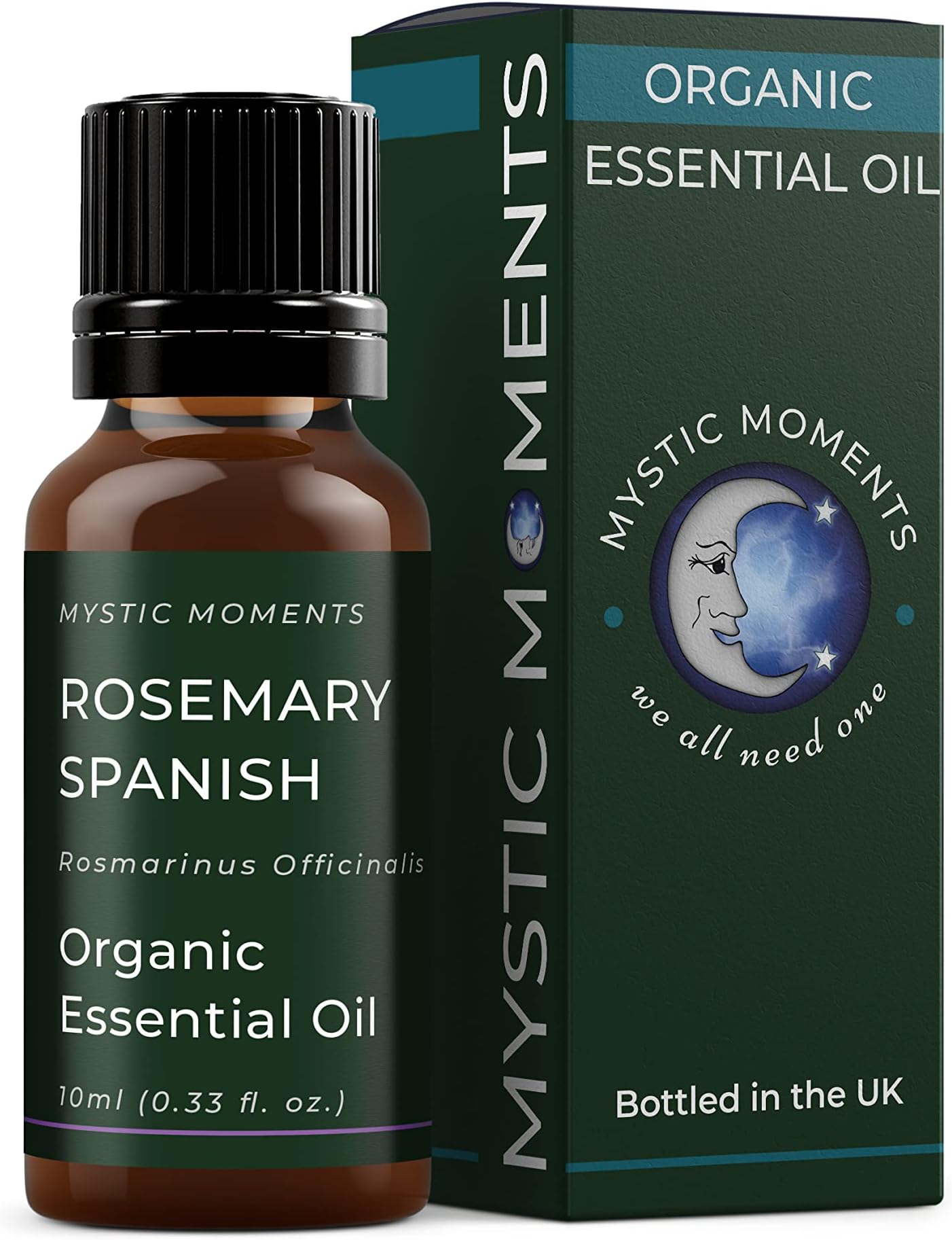 Organic Rosemary Spanish Essential Oil | 10ml | Rosmarinus officinalis gives a fresh herbaceous aroma for diffusers, oil blends and fragrance formulations.