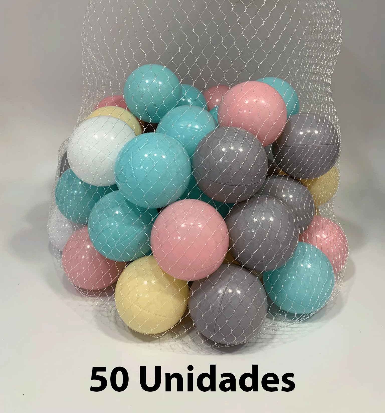 Pelotas Piscina Bolas 50 Bolas Para Piscina Infantil Multicolor