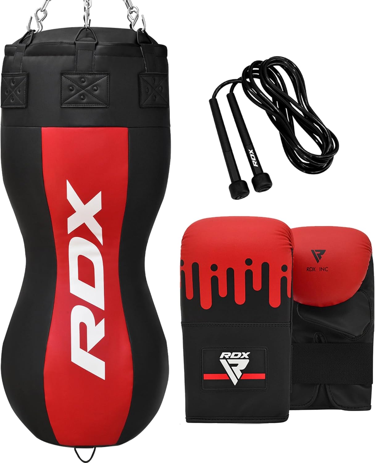 RDX Heavy Boxing Uppercut Punch Bag, Filled Body Punching Bag, Dummy Bag for MMA Training, Muay