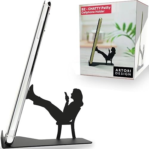 Artori Design Soporte de teléfono celular para escritorio, soporte para teléfono inteligente para oficina o hogar, bonito soporte para teléfono para