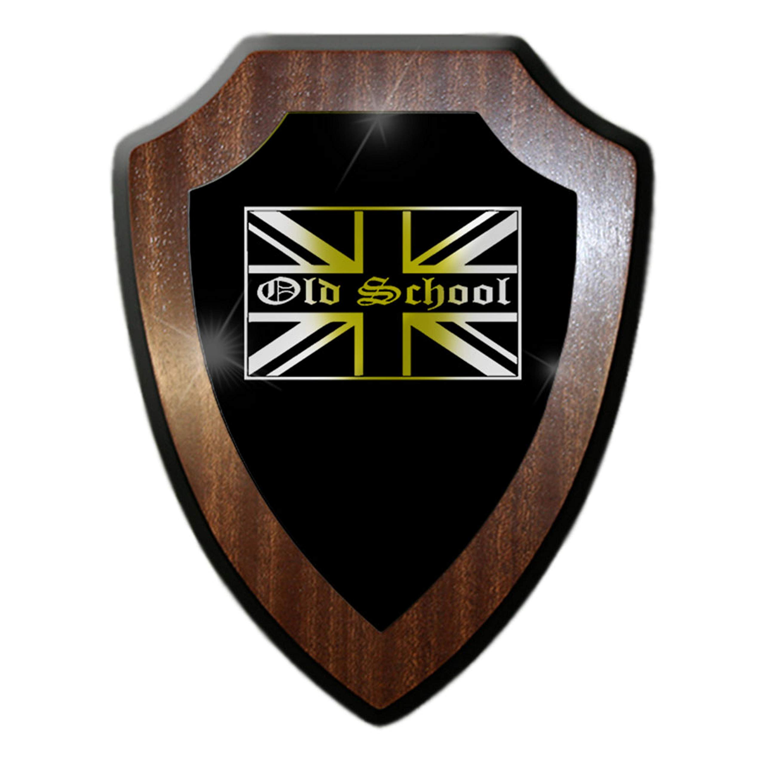 Plaque blason UK Angleterre Union United Kingdom style vintage retro 27964