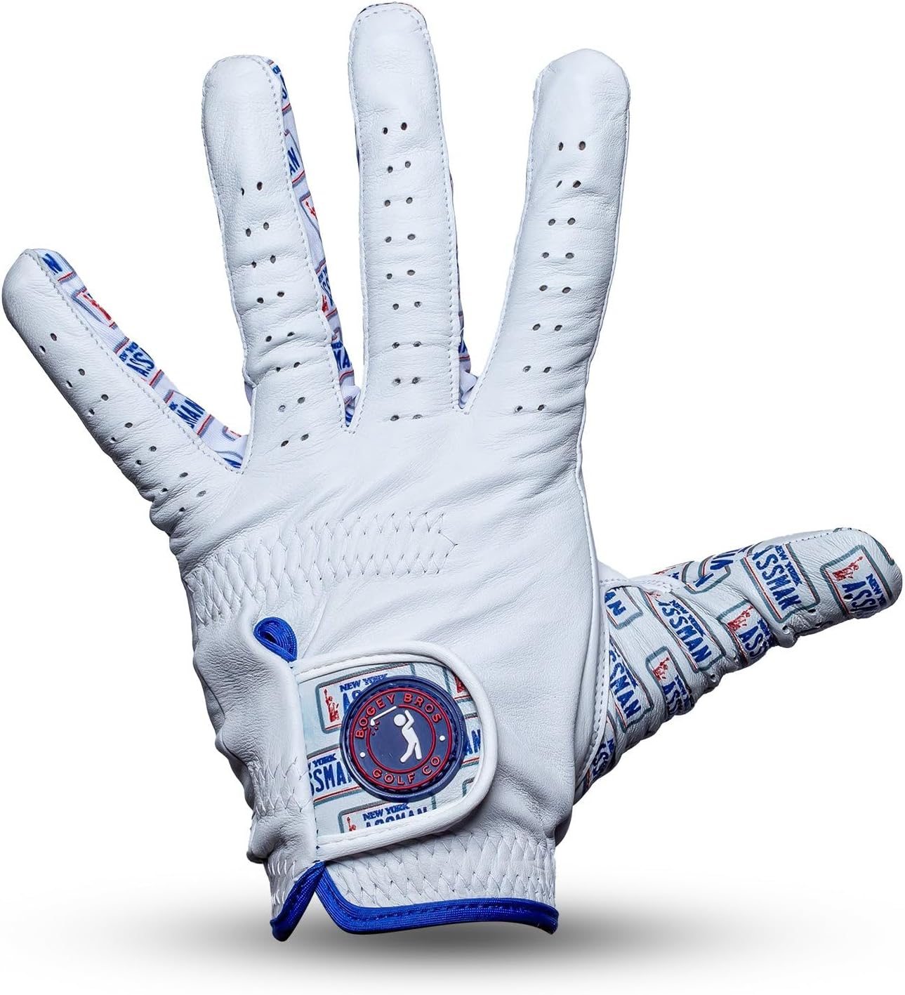 Bogey Bros Cabretta Leather Golf Glove for Men – Premium Grip, Reinforced Seams, Precision Fit – Left or Right Hand Options