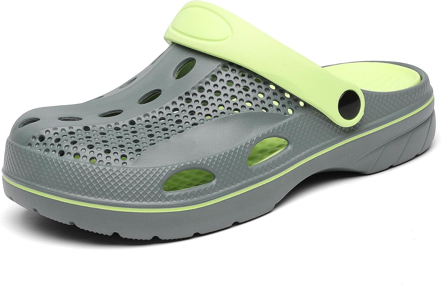 SOSOWHLTE Men's & Women's Arch Support Clogs Garden Shoes Removable Insole