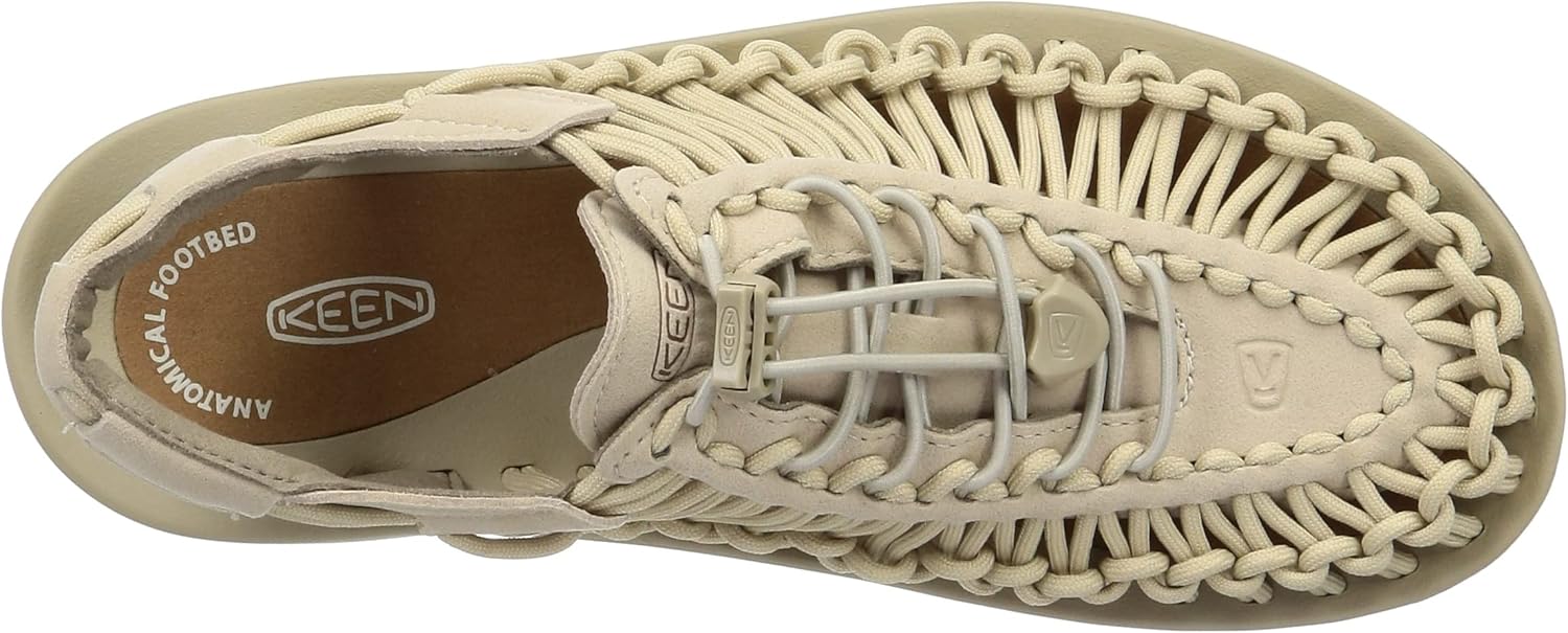 KEEN Women's UNEEK Classic Two Cord Sandals, Safari/Safari, 10.5 Medium US - Image 5
