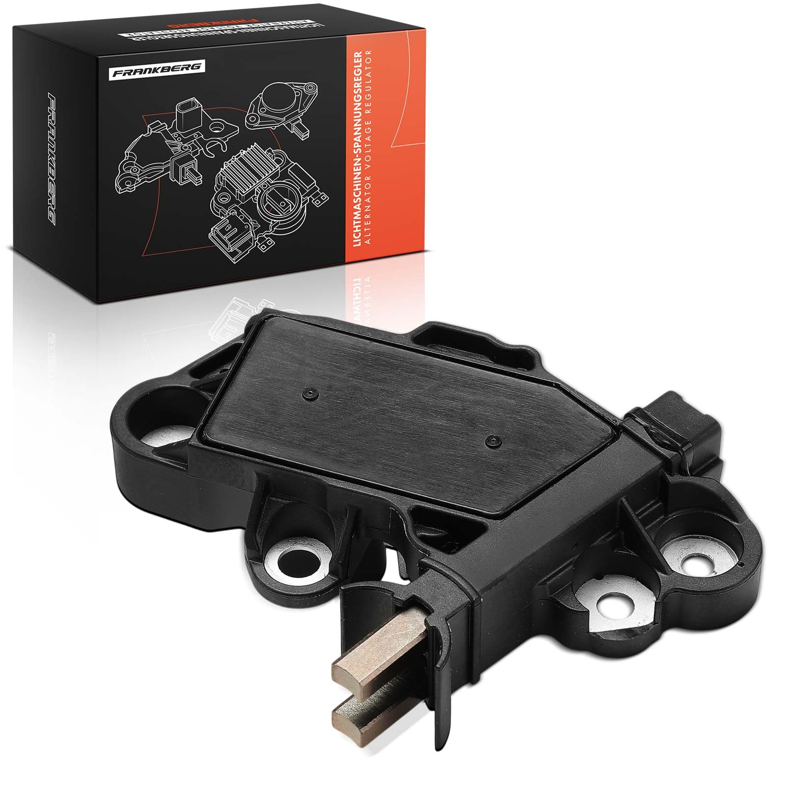 Frankberg Lichtmaschinenregler Generatorregler 1-polig Kompatibel mit Q7 4LB A6 Avant 4F5 A6 4F2 A6 Allroad 4FH A8 4E2 4E8 Replace# F00M346138