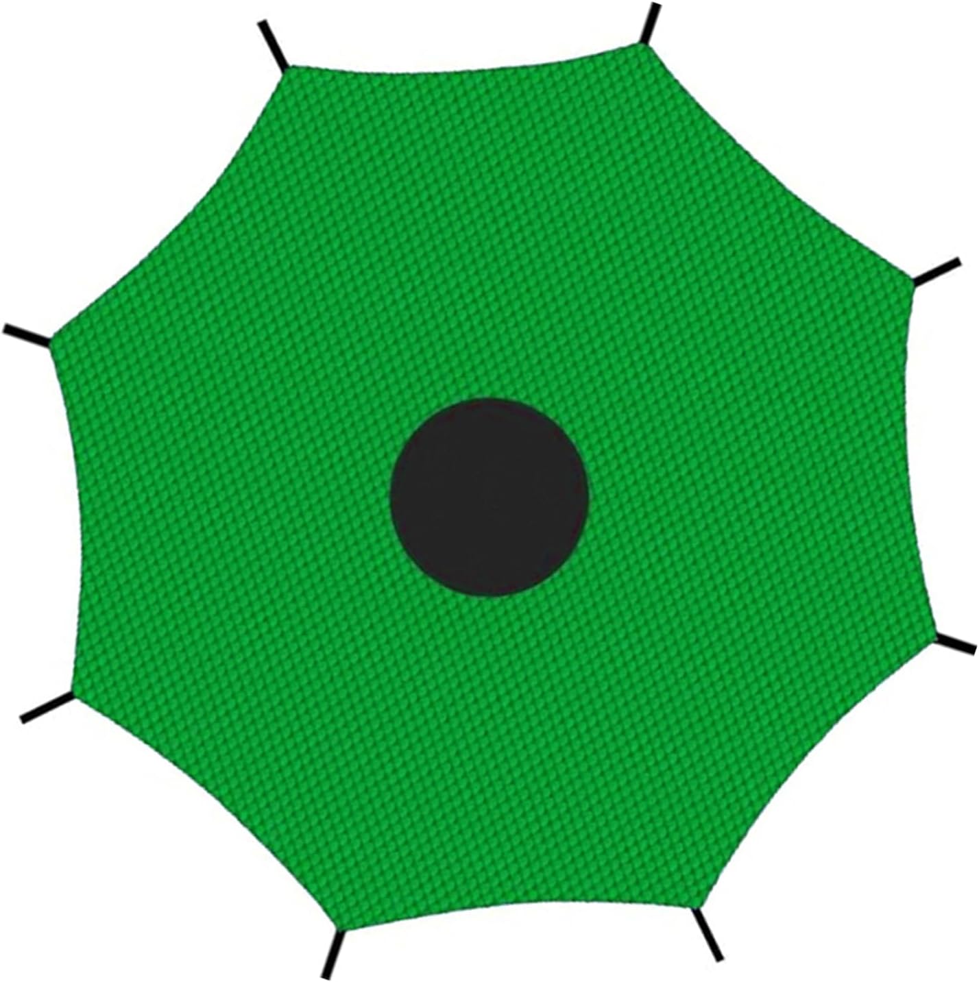 Water Heavy Duty Weather Guard Oxford Cloth Trampoline Top Cover Block Resists Rain Windproof Design Bounce Shade Shelter