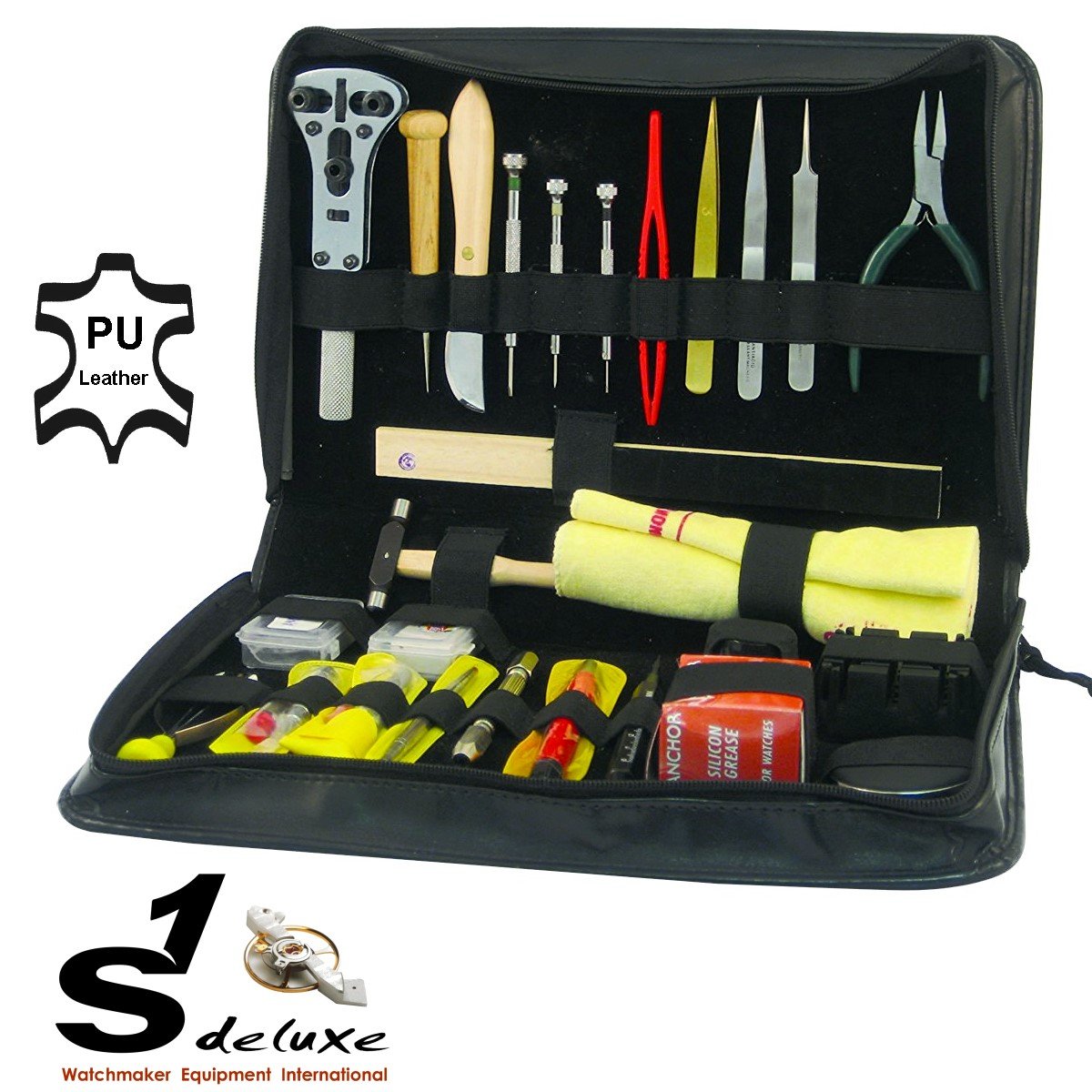 Großes Uhrenwerkzeugset PRO PREMIUM mit Etui