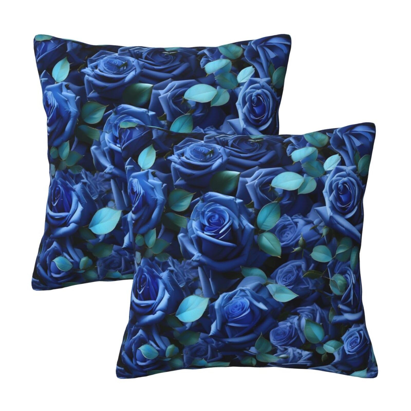 Housse de coussin rose bleue deco salon lit et coussin exterieur maison