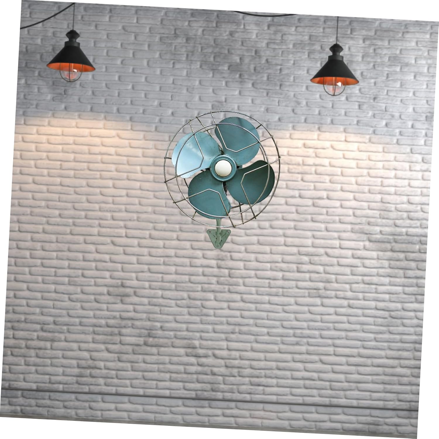 1Set Heavy Duty Wall Fan Mounting Bracket Iron Construction Design for Electric Fans Easy Installation Tool for Industrial Wall Fans