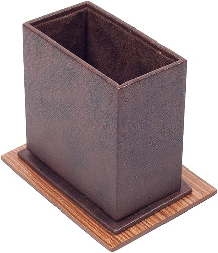 Miniatura 6 de MOOGCO Juego de escritorio de cuero, juego de escritorio de madera de nogal, producto de oficina, accesorios de oficina en casa, suministros de