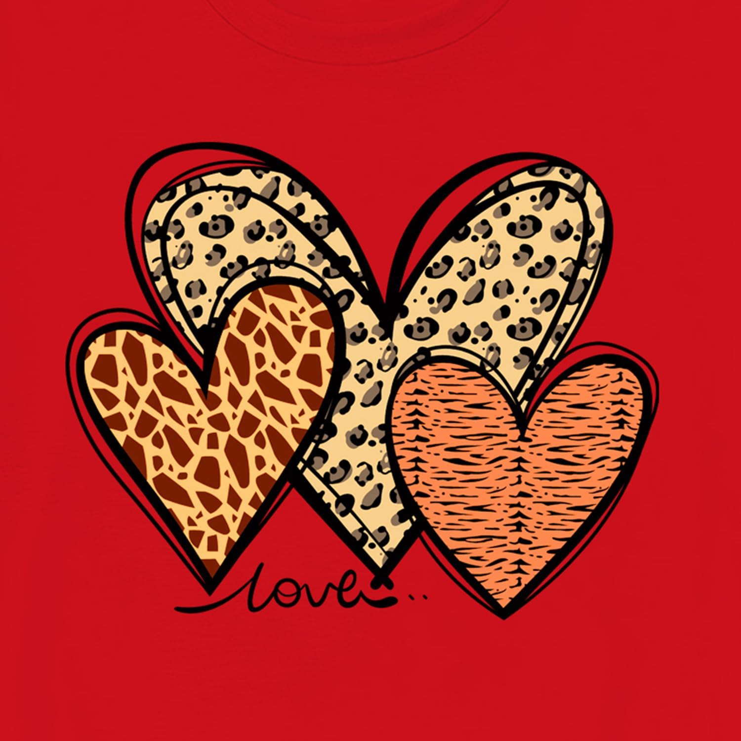 Valentines Shirts for Women Valentines Day Tshirts Valentine Day Lover Tee Tops - Image 6