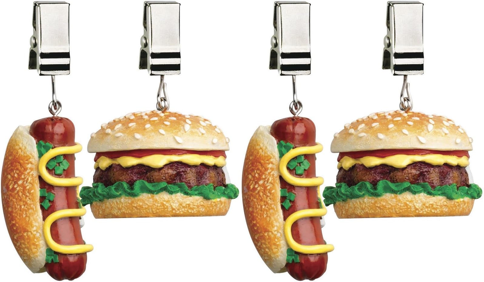 Boston Warehouse Set of 4 Tablecloth Weights, Master Grill